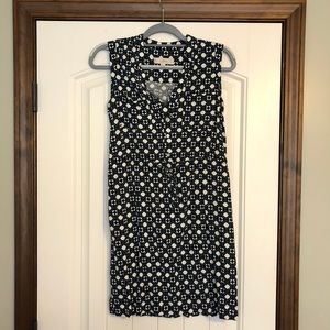 Loft geometric print dress